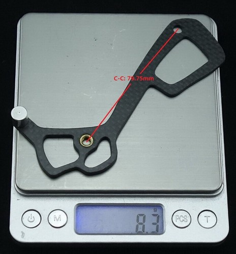 J&L Rear Derailleur Carbon Mech Inner Plate/Cage for SRAM X7 X9 X0 XX NX XX1,GX - Picture 7 of 7