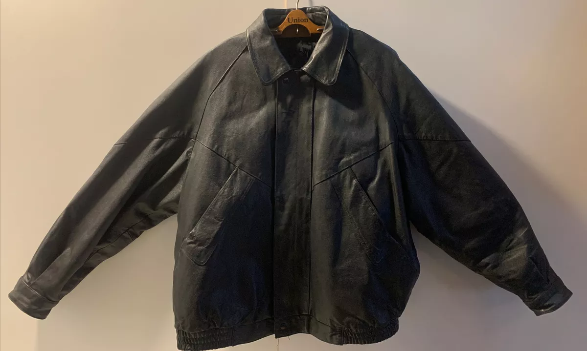 Mens 2xlt deals leather jacket
