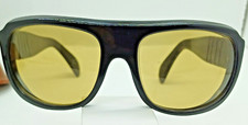 RARE VINTAGE PERSOL 6629 RATTI MEFLECTO SUNGLASSES BLACK AUTHANTIC MADE ITALY