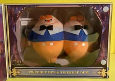 Tweedle Dee & Tweedle Dum Alice in Wonderland 70th D23 Excusive Plush Doll