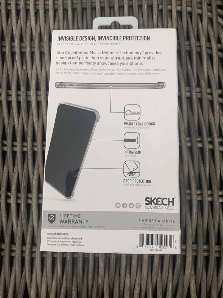 Funda Protectora Skech para Apple iPhone 8+ / 7+ / 6+ - Transparente Foto 2 de 2