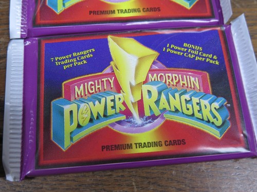 6 SEALED 1994 Collect-A-Card Mighty Morphin Power Rangers Factory Sealed Packs - Picture 2 of 8