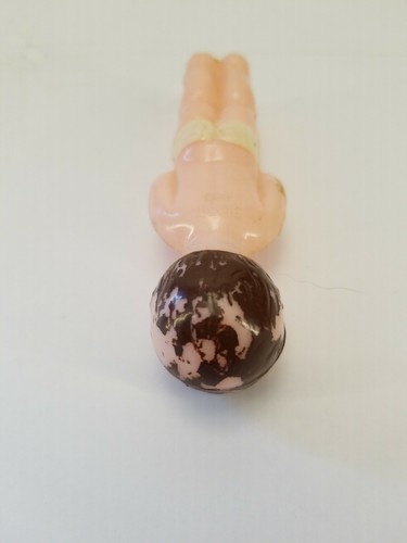 Vintage Celluloid Hard Plastic Baby Doll, BEST USA, 3 1/4" inches tall - Picture 6 of 8
