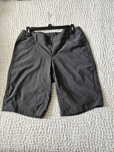 KUHL Damen grau Trekr 11" Performance-Wandershorts Größe 10