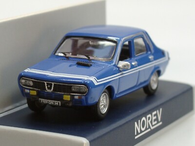 Norev Renault 12 Gordini, 1971, ''Blue-de-France'' - 511255 - 1:87