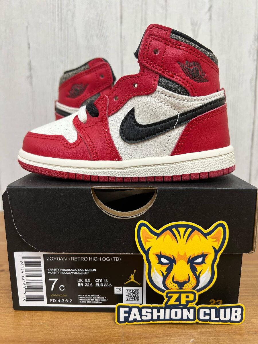 Jordan 1 Retro High OG Lost and Found Chicago FD1412-612 Preschool