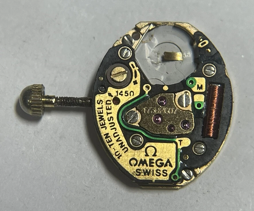 Omega quartz movement replacement discount
