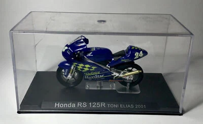 DeAGOSTINI HONDA RS 125R TONI ELIAS 2001 1:24 Mint In Case - Image 1 of 4