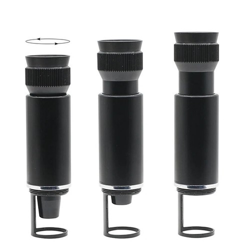 50X Metal Illuminated Pocket Microscope Jewelry Identify Magnifying Glass Loupe - Picture 5 of 7