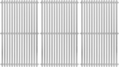 17 Inch Grill Cooking Grates for Homedepot Nexgrill 720-0896 720-0896B 720-0896C