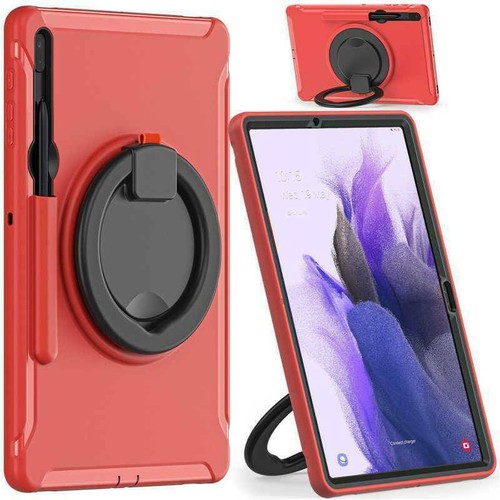 Shockproof Armor Stand Case Cover For Samsung Galaxy Tab S7 FE S8 Plus 11" 12.4" - Picture 25 of 92