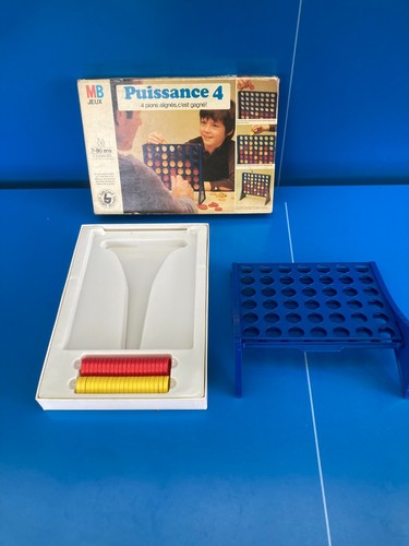 Puissance 4 MB Ancien vintage 1979 Complet Jeu de Société N°8