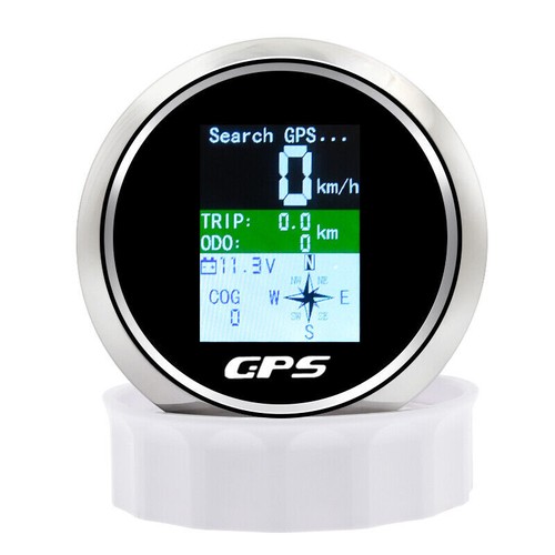 85mm TFT Screen Car Boat Digital GPS Speedometer Odometer Voltmeter Speed Gauge - Picture 11 of 12
