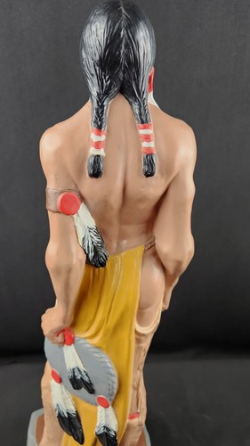 17 Inch Holland Mold By Mj Native American Indian #F2 - Picture 8 of 8