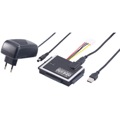 Xystec Universal-Festplatten-Adapter IDE/SATA auf USB 2.0, für HDDs & SSDs