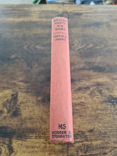 Biggles Hunts Big Game - Captain W E Johns - Hardback - Hodder 1st Edition 3rd - Picture 2 of 9