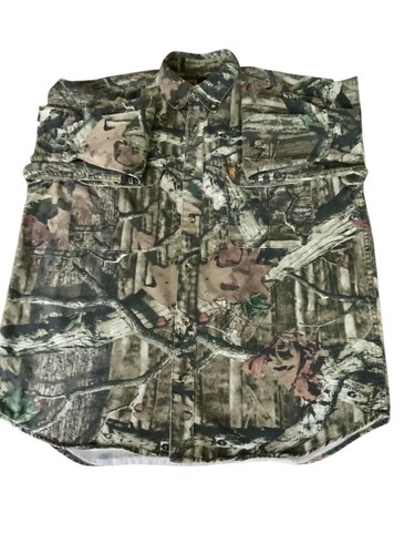 Browning LS Breakup Infinity Shirt XLarge Heavyweight 2 BIG Pockets Cotton/Poly - Picture 3 of 10