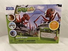 NEW Uncle Milton Ant Farm w Large Viewing Area See Ants Live Underground Gift