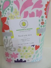POTTERY BARN KIDS MARGHERITA MISSONI FLORAL CRIB SKIRT NEW