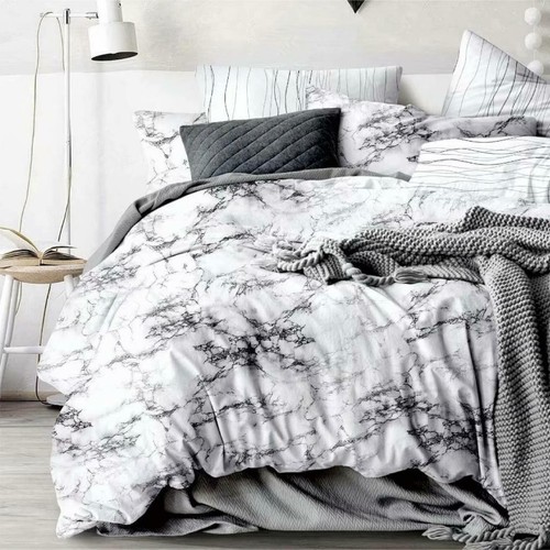 2025 New Soft Doona Duvet Quilt Cover Set Single Double Queen King Size Bed - Picture 28 of 43