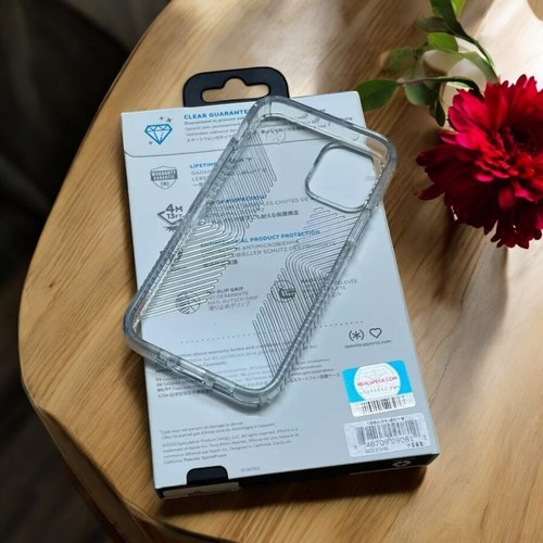 Official Genuine Original Speck (iPhone 12 Mini) Presidio Clear Grip Case Cover - Picture 6 of 15
