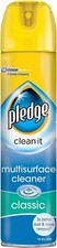 Pledge Multi-Surface Spray Classic 250ml – Pack of 2 – Dust & Allergen Cleaner