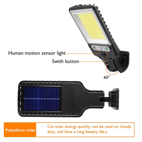 1200000lm LED Solar Street Light Security Flood Lamp Motion Sensor Outdoor Wall - Picture 47 of 72