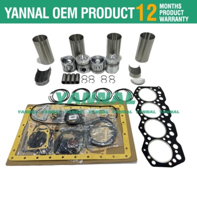 S4K S4KT Overhaul Rebuild Kit For Mitsubishi engine Piston Bearing repair parts