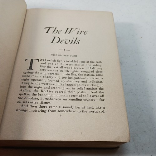 Vintage 1918 Book - The Wire Devils by Frank L Packard Book Over 100 Years Old - Imagen 8 de 10