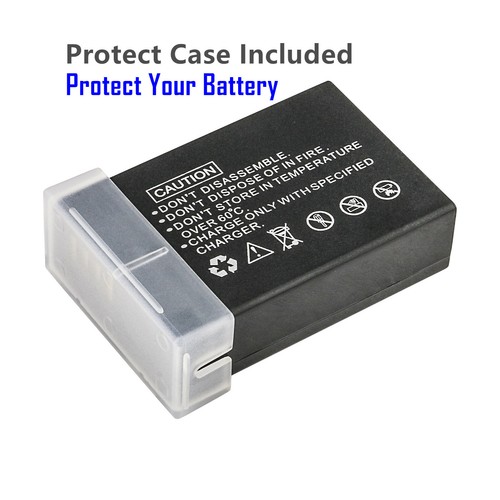 Kastar LP-E17 Battery Pack Replacement for Canon EOS R100 Mirrorless Camera - Picture 2 of 8