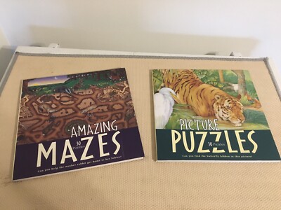 Templar Books Amazing Mazes & Amazing Puzzles 2002 Border Press