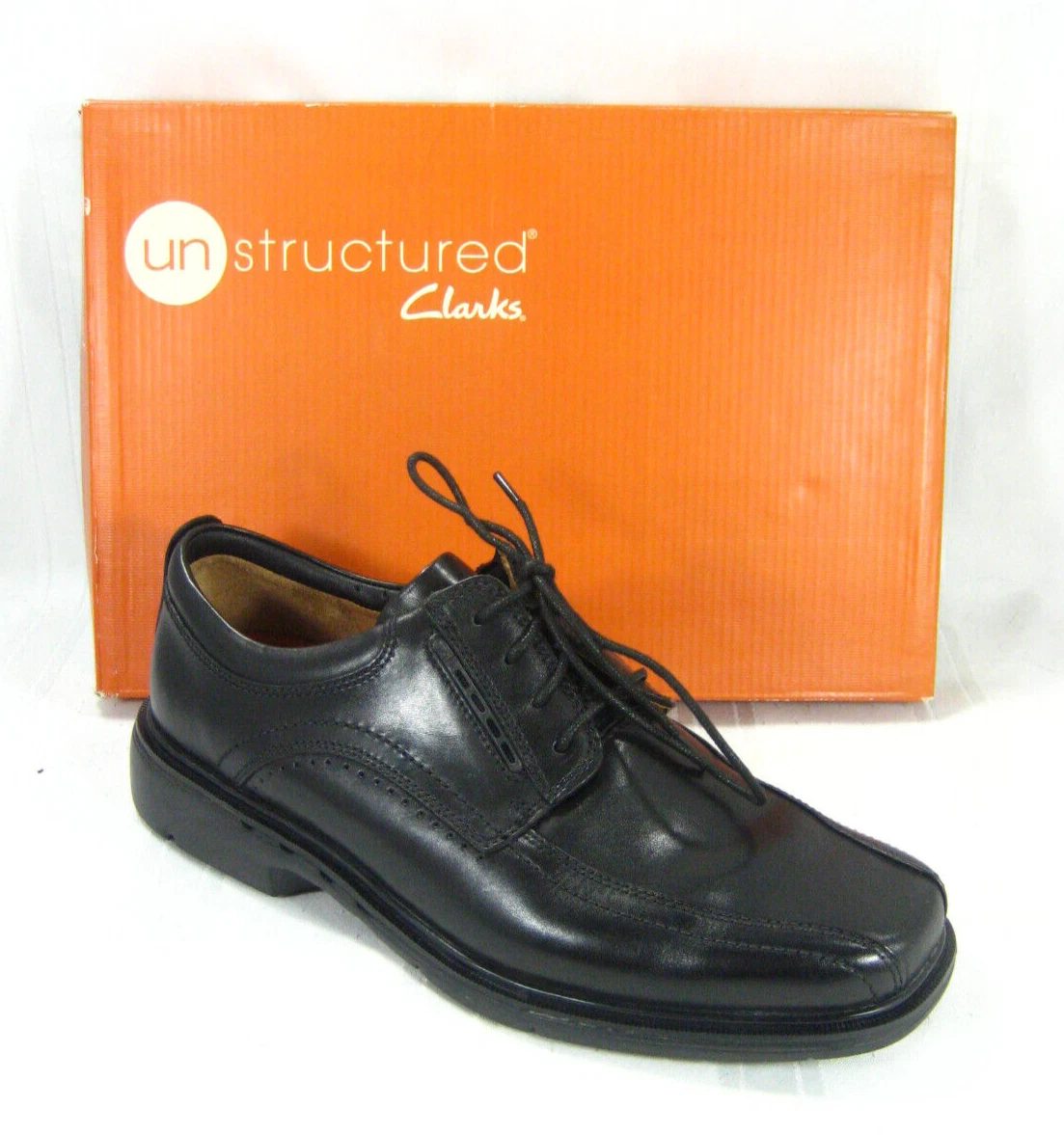 Clarks structured sales shoes mens