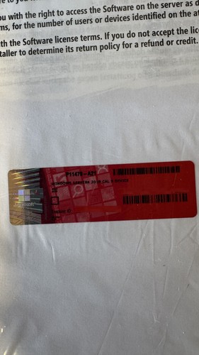 SERVEUR HPE MICROSOFT WINDOWS 2019 5 APPAREILS - CALS - Photo 2/2