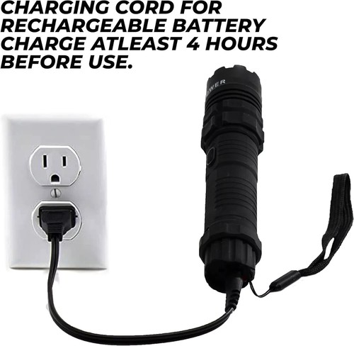FIGHTSENSE HEAVY DUTY STUN GUN WITH LED FLASHLIGHT FOR WOMEN SELF DEFENSE - Picture 78 of 91