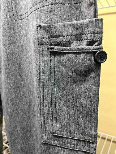 Koi Basics Women's Holly Heather Gray Stretch Scrub Pants Size Small Petite New - Bild 4 von 12