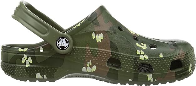 MT_Otm ⭐︎ New Womens CROCS BAYA SEASONAL PRINTED CLOG 206230-309 KHAKI