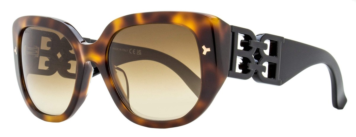 Bally Butterfly Sunglasses BY0105H 53F Blonde Havana 56mm | eBay display picture 1