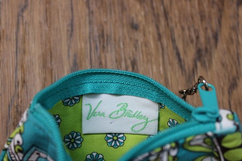 Vera Bradley Peacock Small ID Coin Wallet ~NWOT~ - Picture 4 of 5