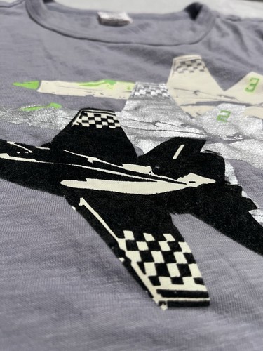 Crew cuts Boys Grey Jet T Shirt Side 10. VGUC - Picture 2 of 4