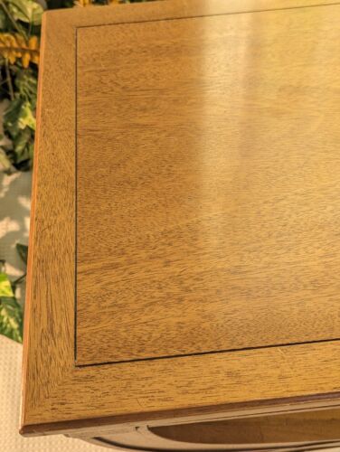 Vtg MCM Hollywood Regency Drexel Heritage Triune MCM end table Bench 60's 585200 - Picture 7 of 17