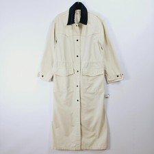 Free People - Anna Lou Denim Duster Longline Jacket - Ivory - Xs