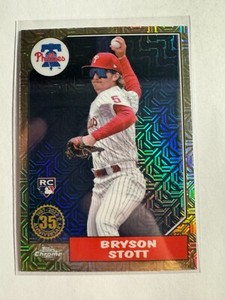 K198,925 - 2022 Topps Update '87 Topps Silver Pack Chrome #T87C38 Bryson Stott