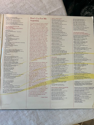 1977 Vintage Carpenters Passage 33 RPM LP Vinyl Promotional Copy A & M Records - Picture 4 of 7