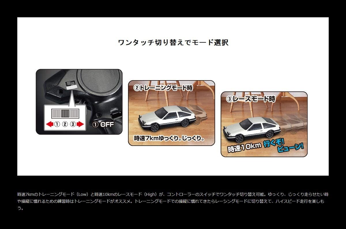 KYOSHO First MINI-Z RC car RTR Set INITIAL-D TOYOTA Trueno