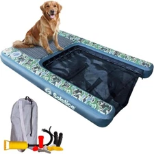 Solstice Pup Plank Inflatable Dog Ramp Sport | Holds 110 lbs | Floating Ramp