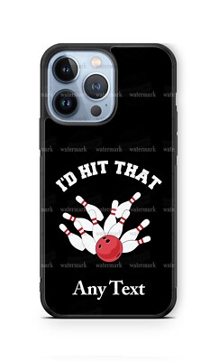 Bowling Ball I'd Hit That Phone Case for iPhone 16 Samsung A51 Google Moto 5g