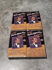The Best Of Dean Martin Variety Show VOLs 1-4 VHS Factory Sealed