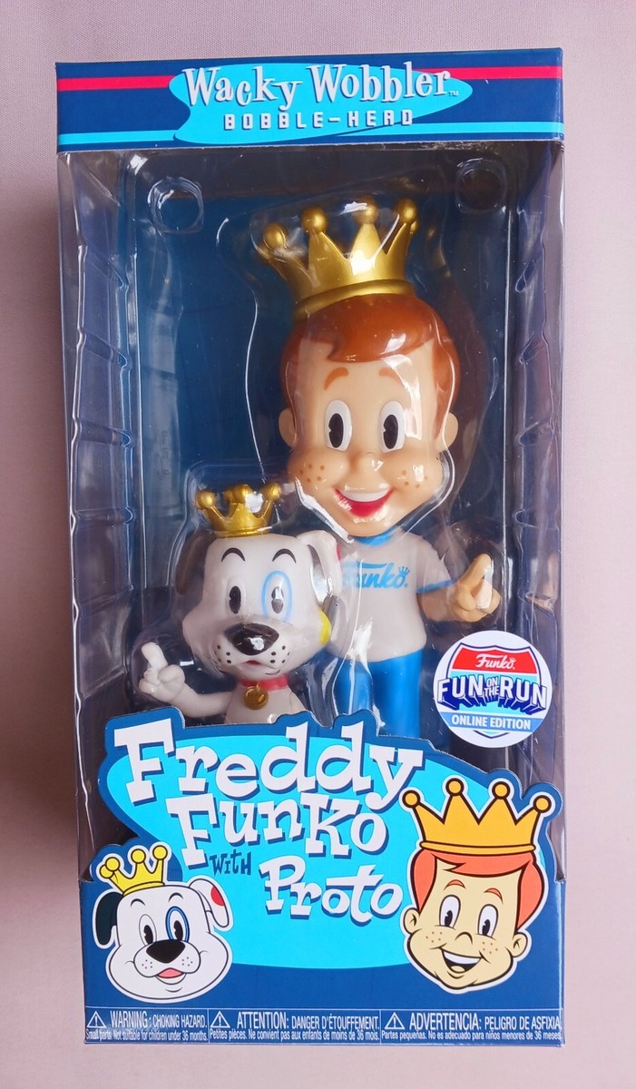 Funko Wacky Wobbler! Freddy Funko with Proto 2023 Fun on the