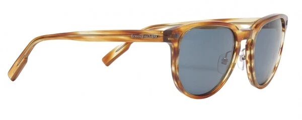 Ermenegildo Zegna EZ0150 53V Amarillo Habana Plástico Gafas de Sol Marco 56-22-145 Foto 2 de 2