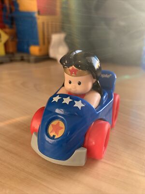 Little People Wheelies Wonder Woman Auto Spielzeug